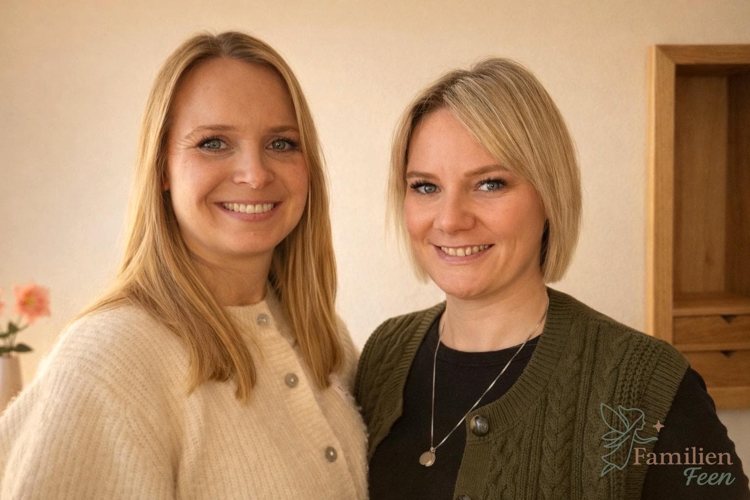 Sabrina Groos-Leverkuus und Stephanie Giegler von FamilienFeen